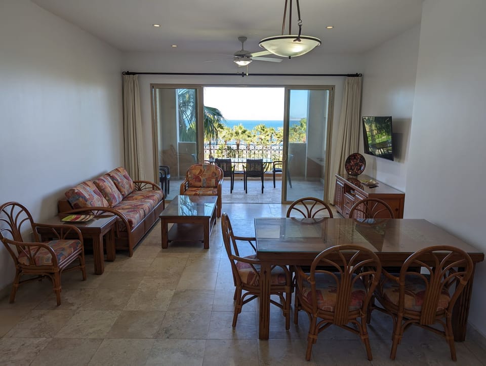 Living room - view from the kitchen