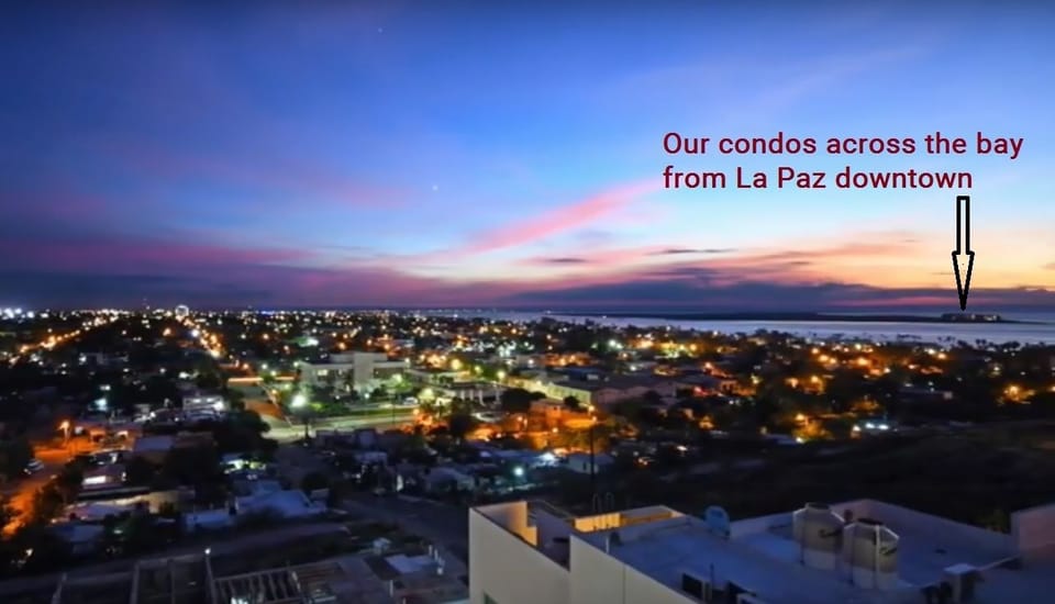 View on Parado del Mar from La Paz downtown