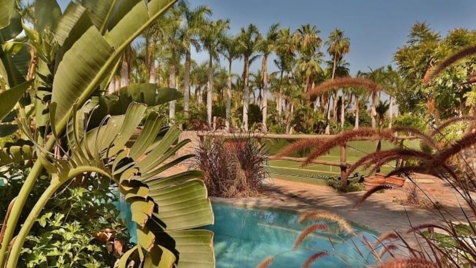 The ranch swimming pool and tennis court.  Amazing!.  All guests have access