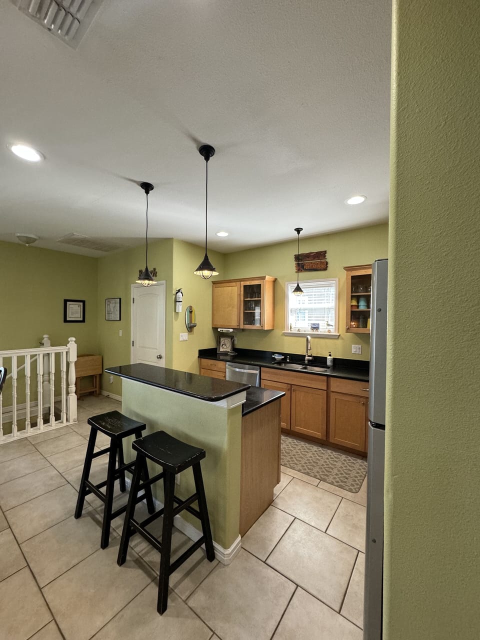 Another view of the kitchen.