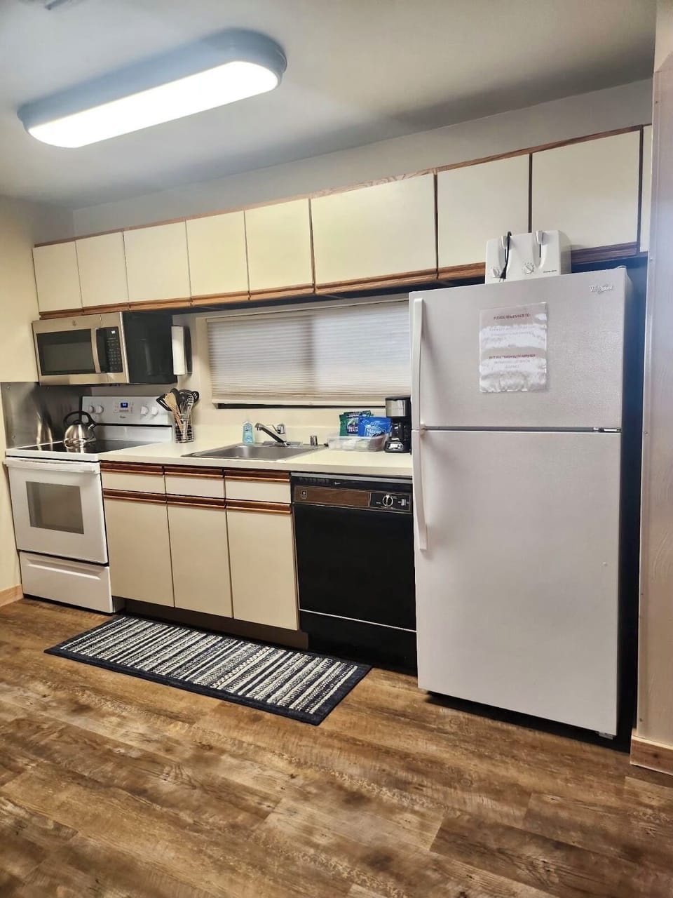 Drip, Keurig and a few days supply of coffee & creamer are included!