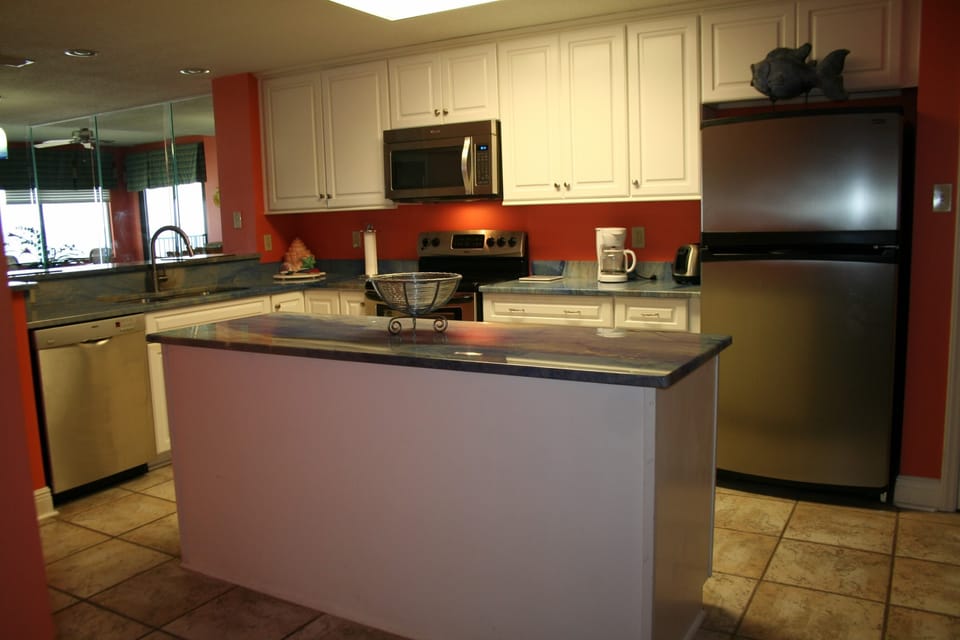 stainless steel appliances