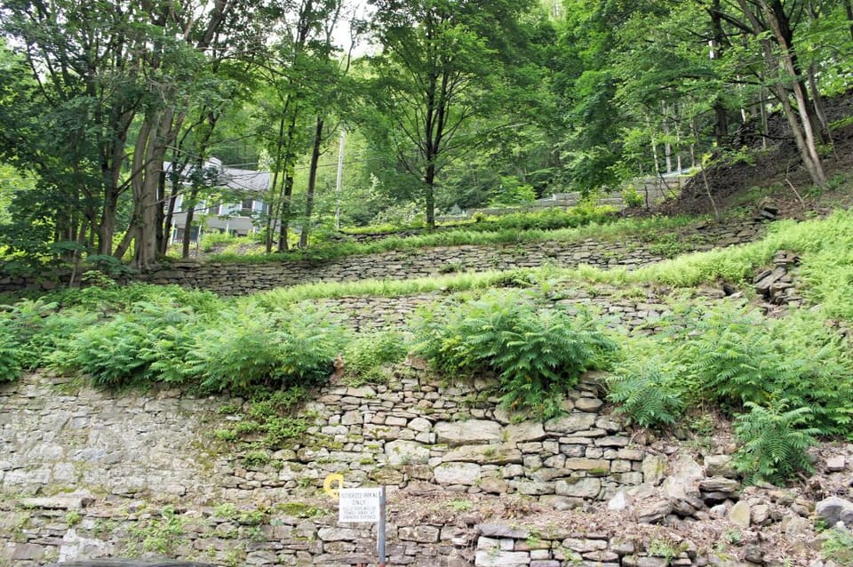 Enjoy the terraced views from our back deck with a cup of morning coffee.