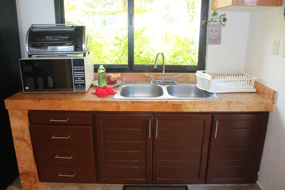 Kitchen sink area