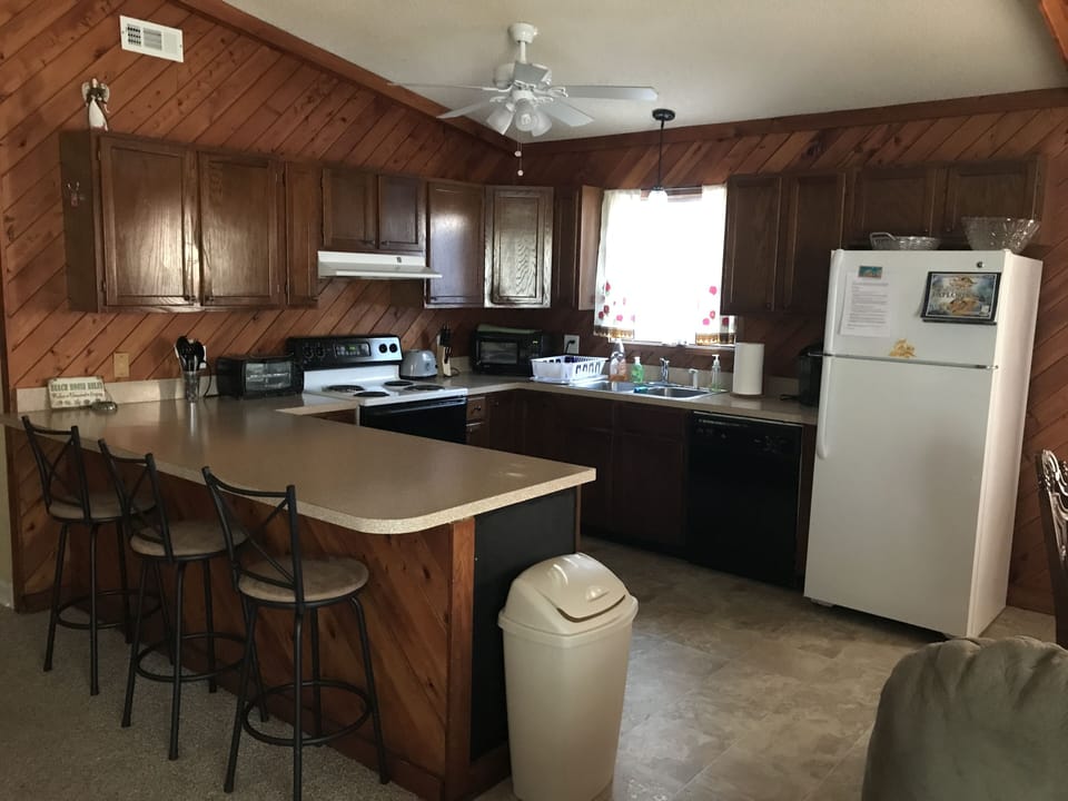 Kitchen View from Living Room
