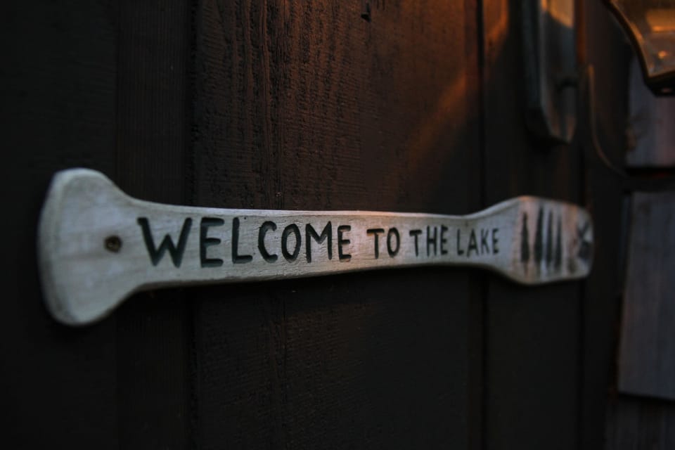 Only 2 blocks from the lake...