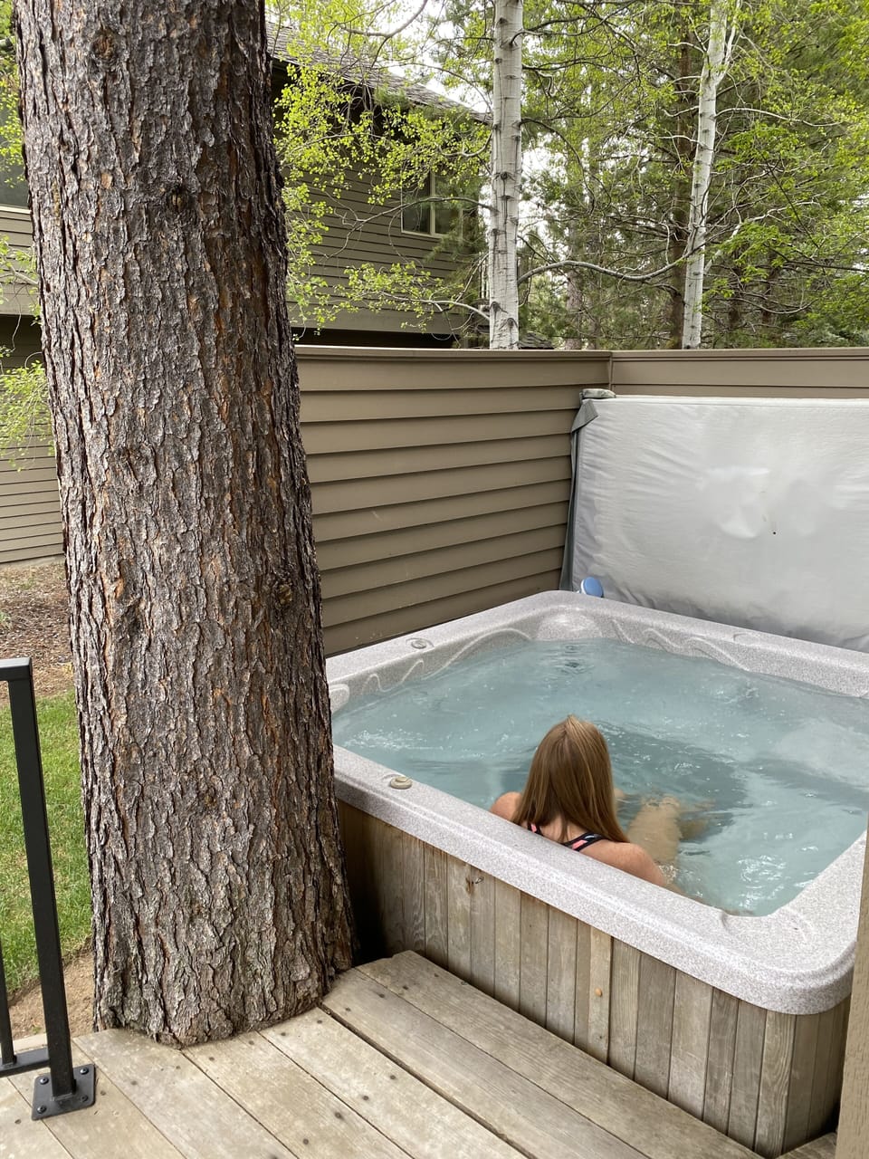Hot tub.