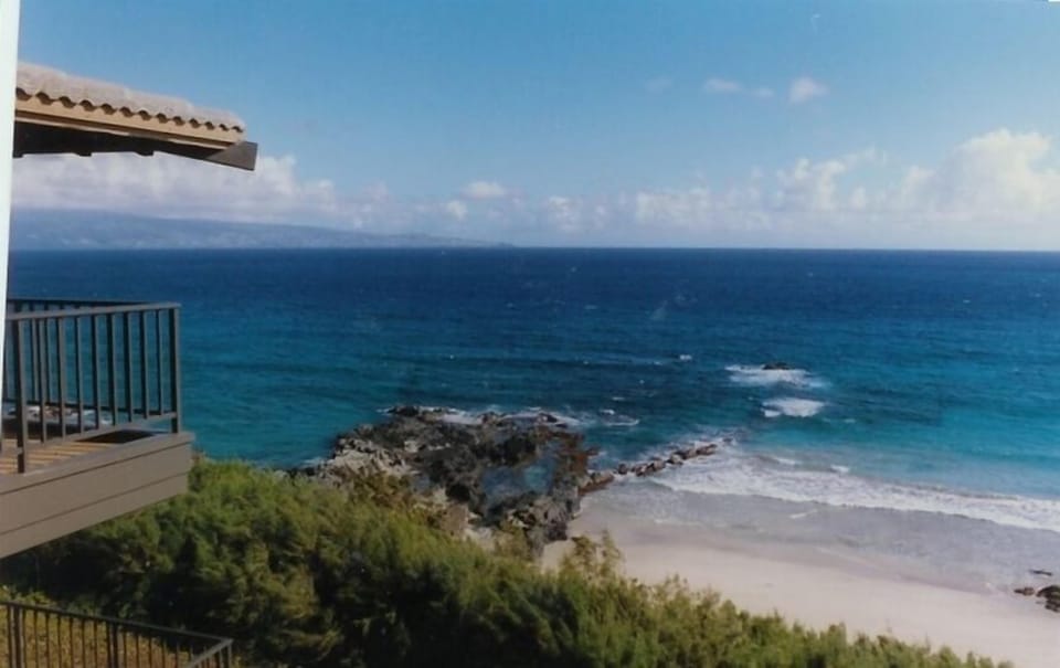 View of Molokai from lanai