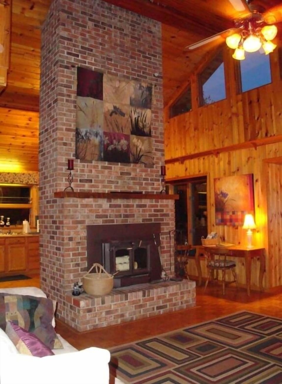 Fireplace in Living Room