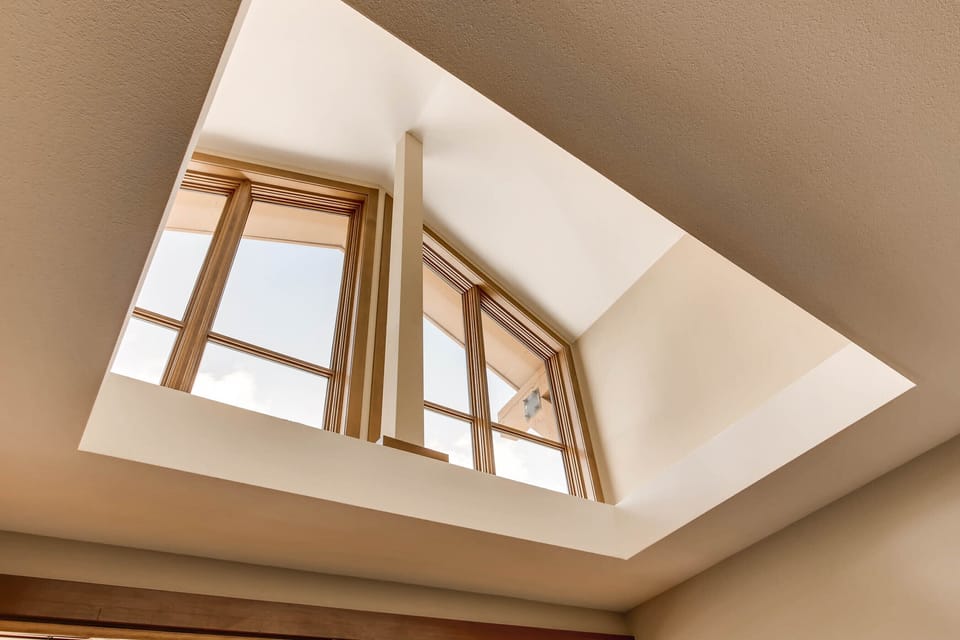 Bedroom #2 Vaulted Ceiling