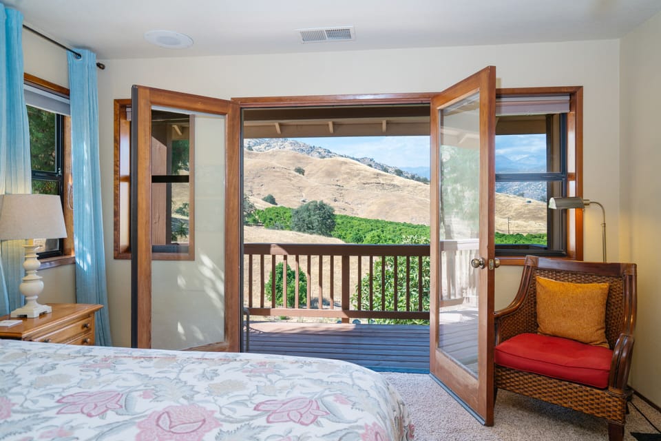 Master bedroom private balcony