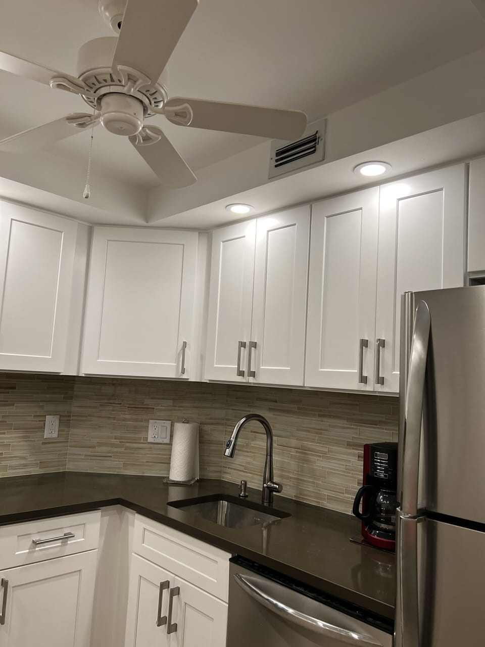 Newly remodeled kitchen