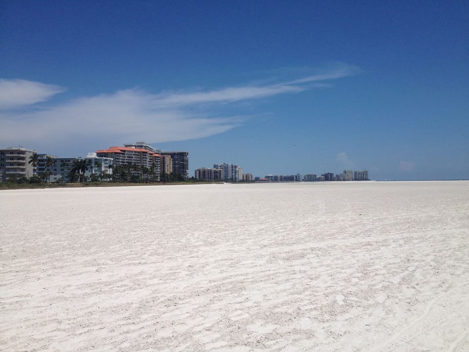 Crescent Beach (Marco) looking South 