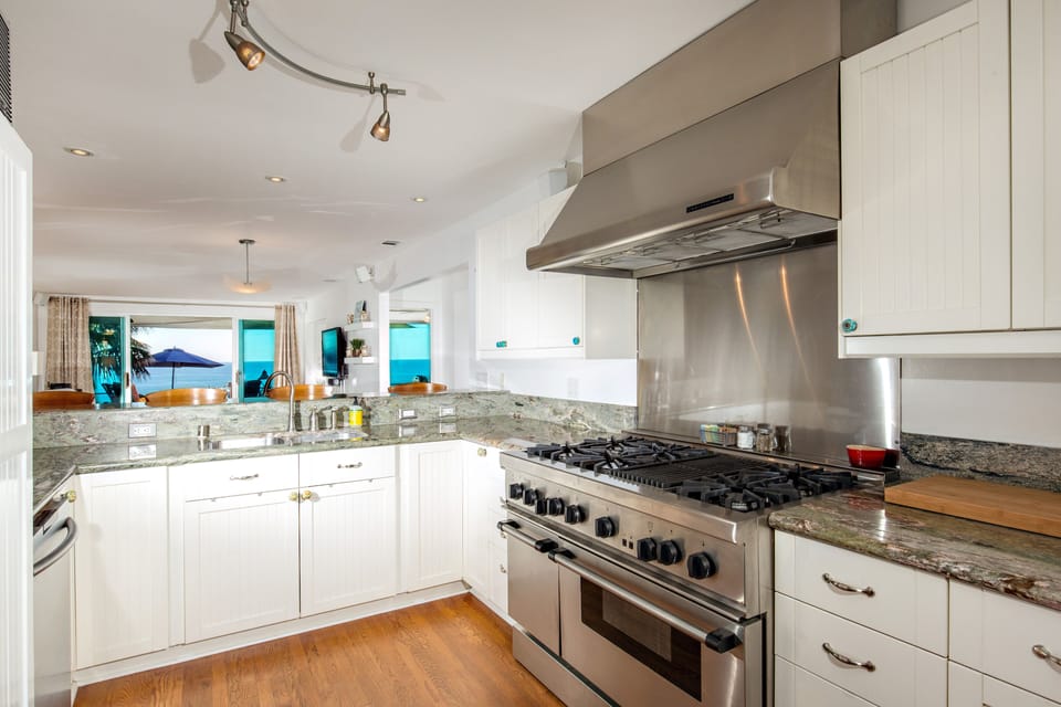 High end appliances and granite counters