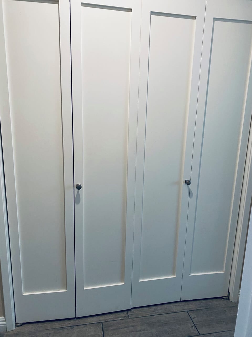 Laundry area and big surprise(s) behind these doors...