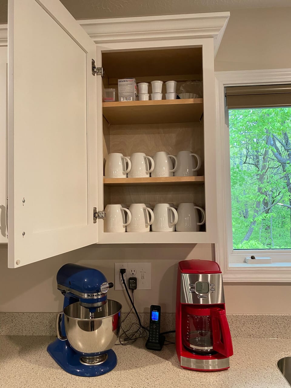Well stocked kitchen
