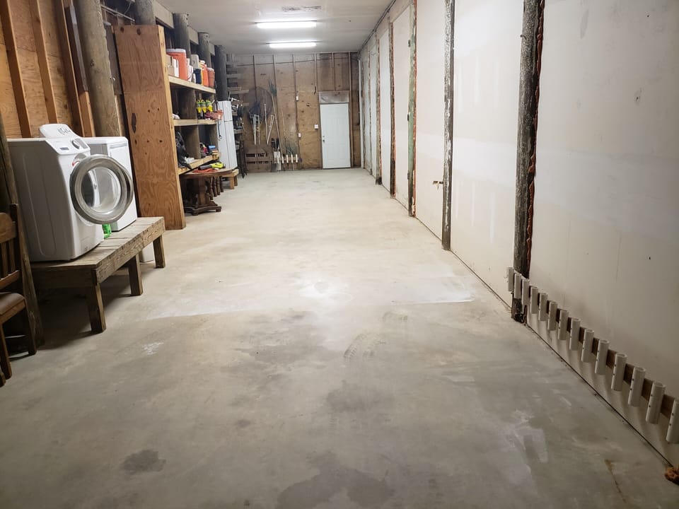 Huge garage