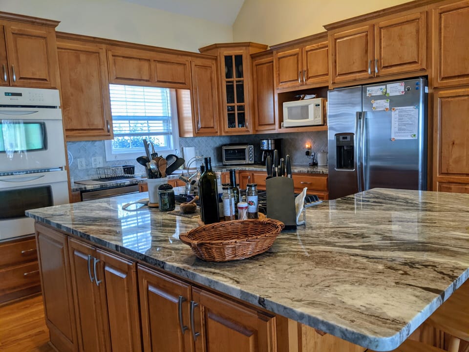 Kitchen is fully stocked!