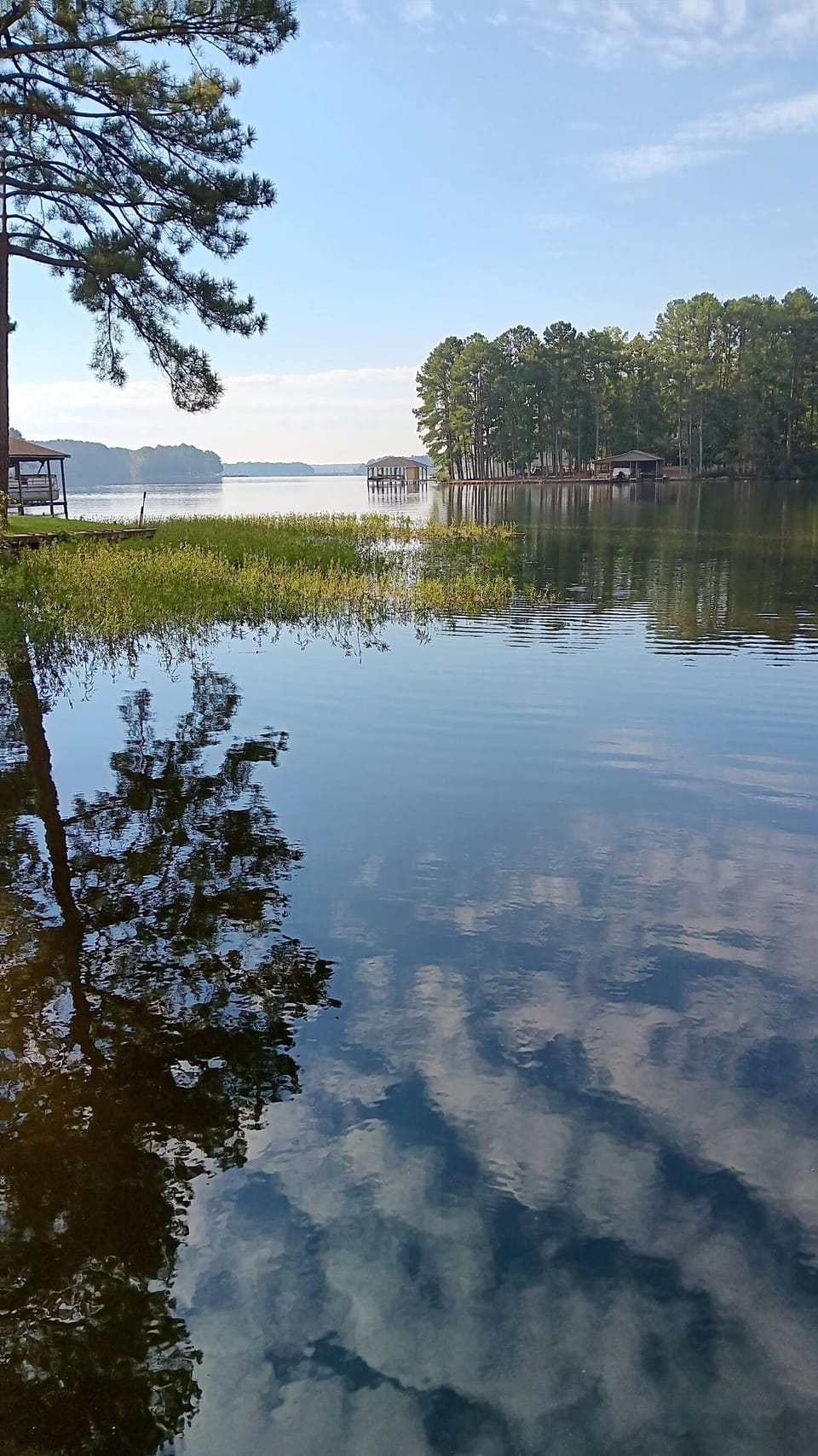 Photo from a regular guest who was enjoying the reflections on the water