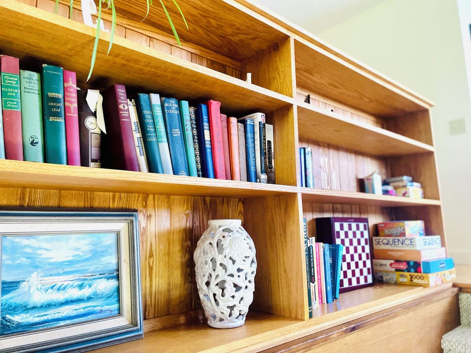 Books and games for your enjoyment