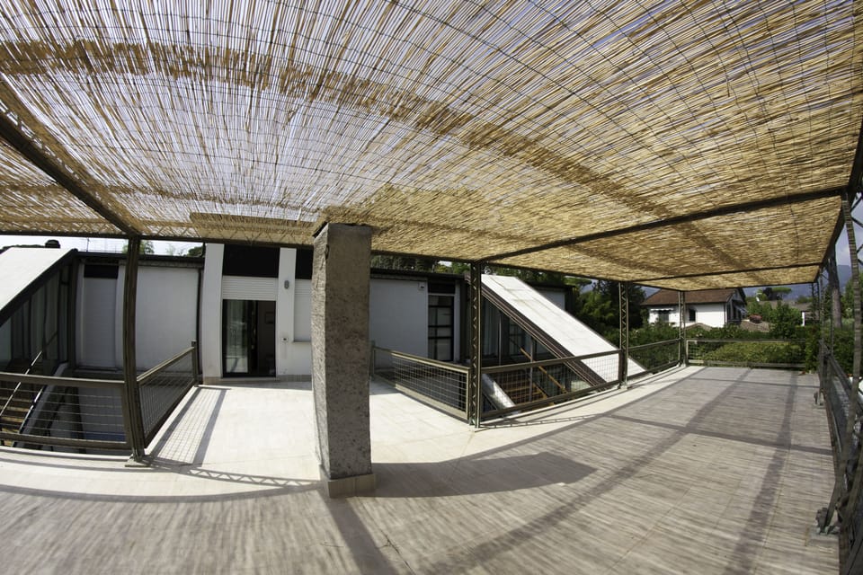 Rooftop ideal for yoga practice