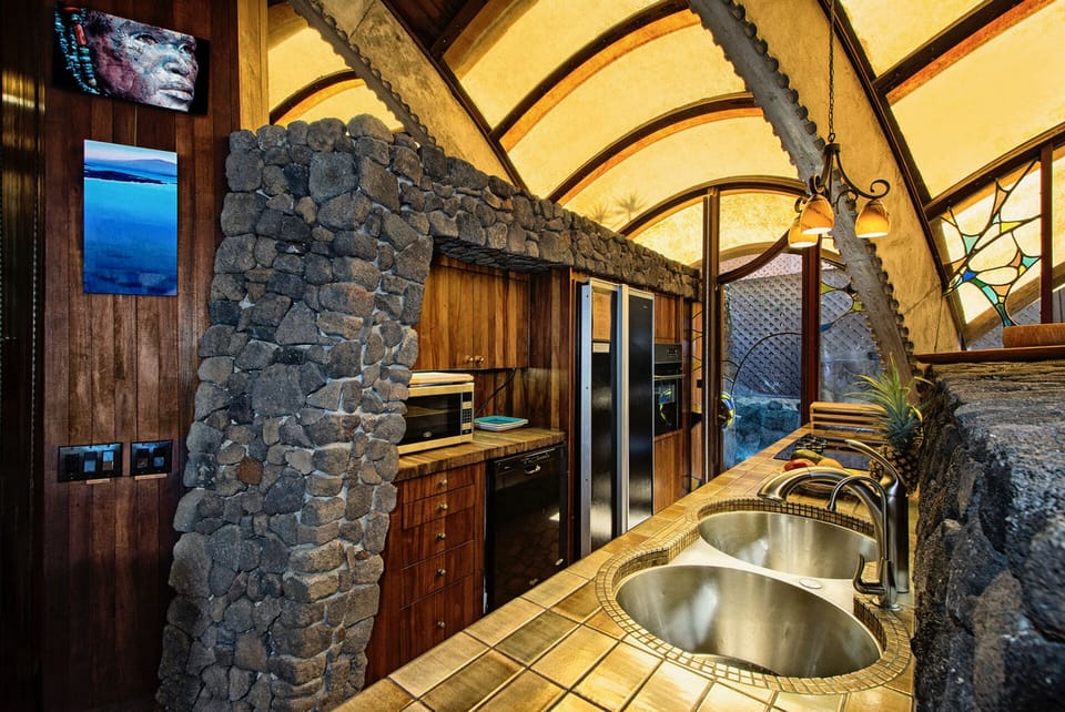 Kitchen, in main house