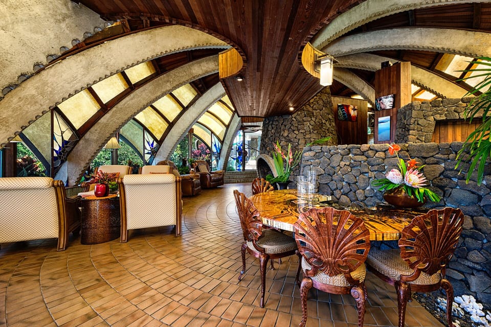 Main house area as viewed from main entrance