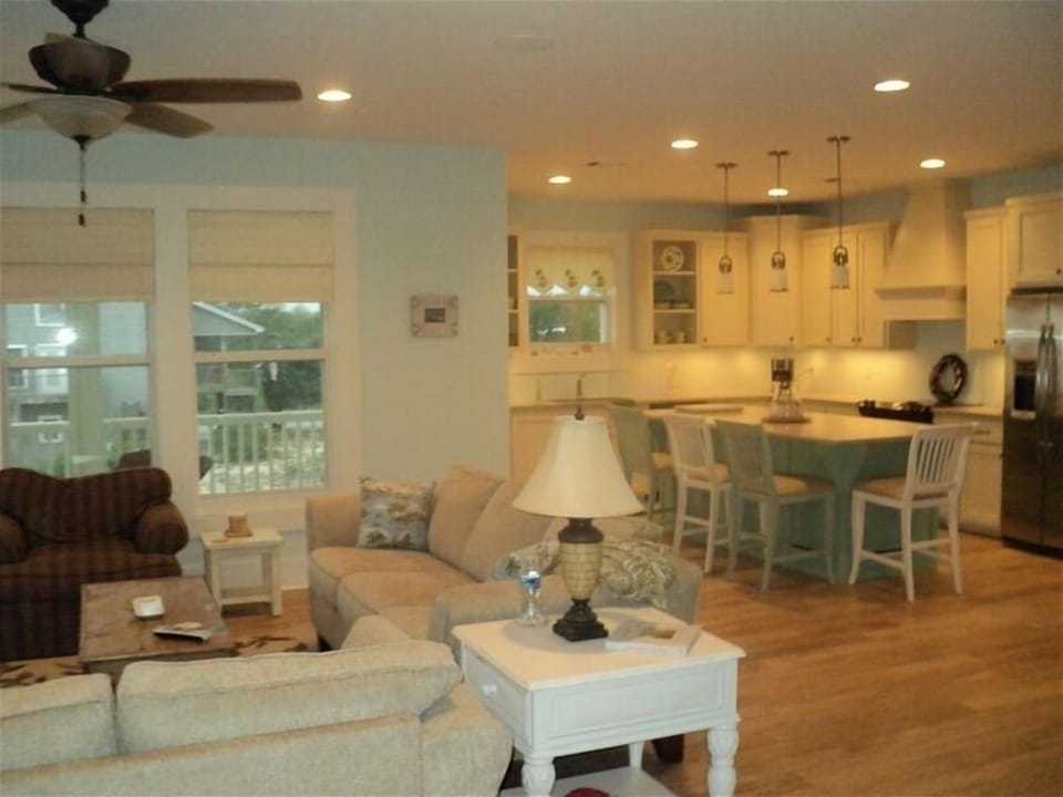 Open Living/Kitchen area.