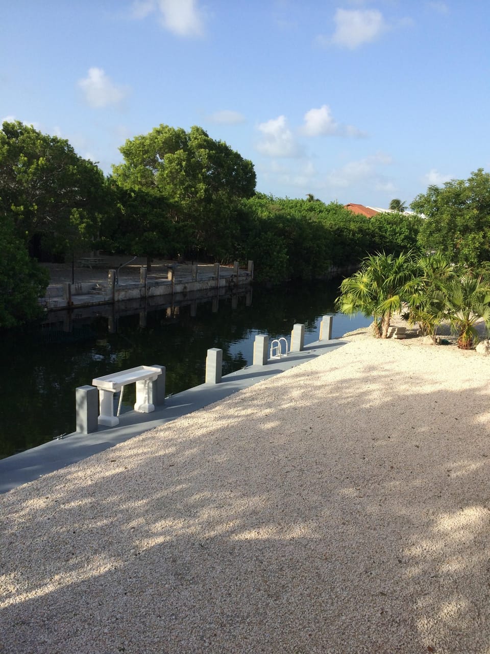 Dock view from the balcony