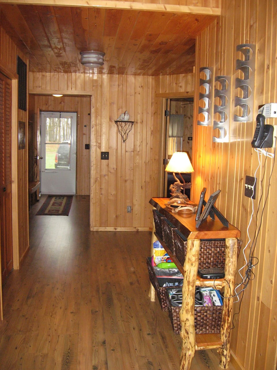 Bedroom #1: Twin Bunk + Single Bed so everyone can have their own space!
