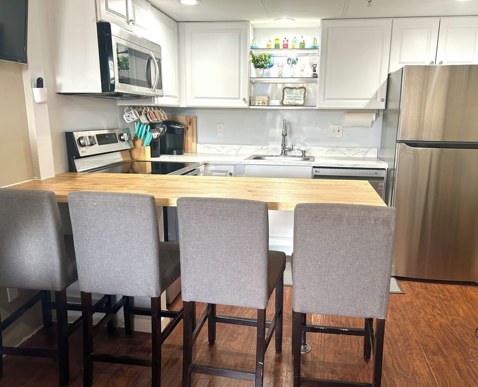 Recently installed island