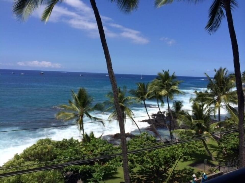 View from the lanai