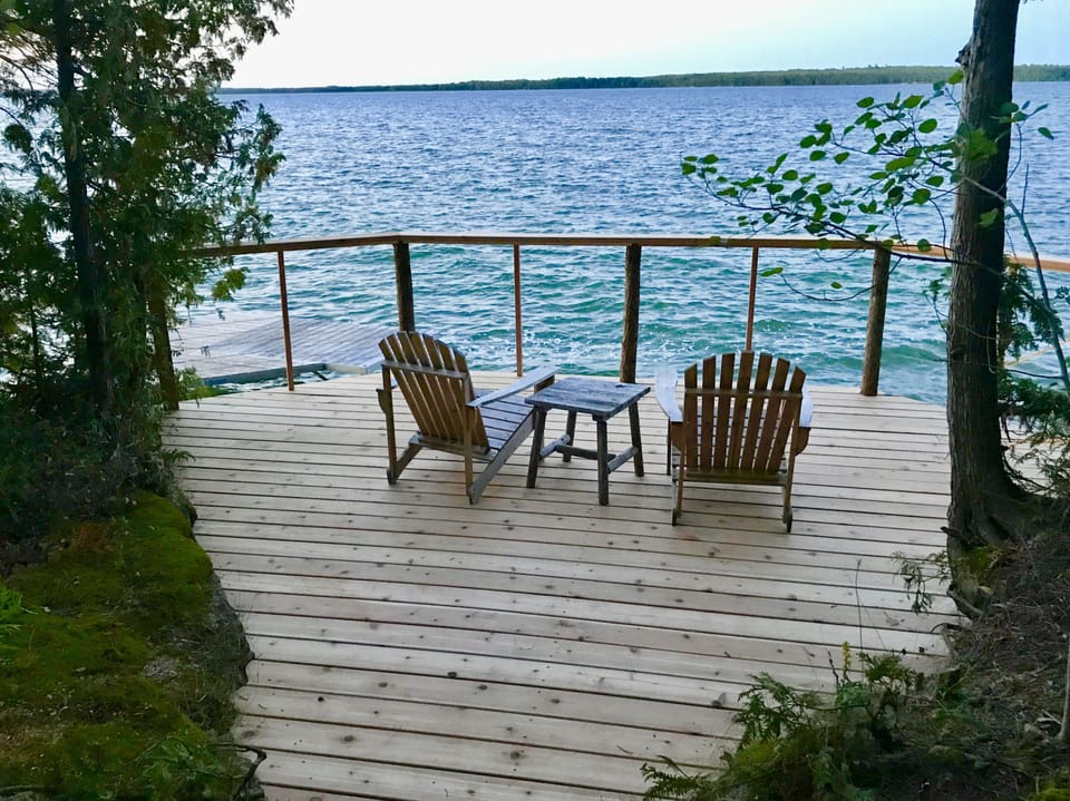 New deck, September 2018.