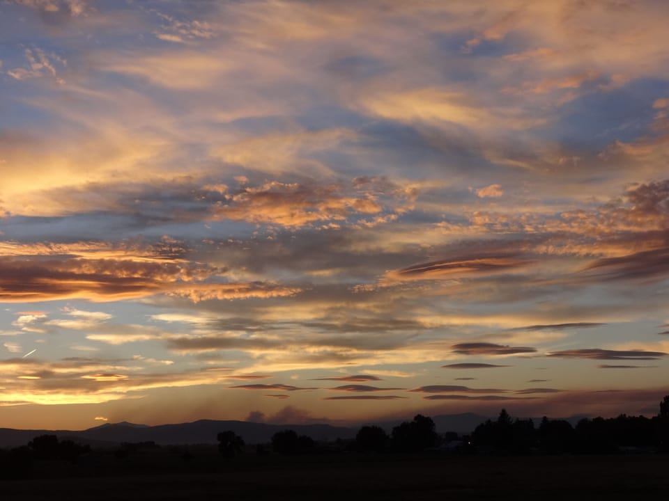 Montana Evening Sky
