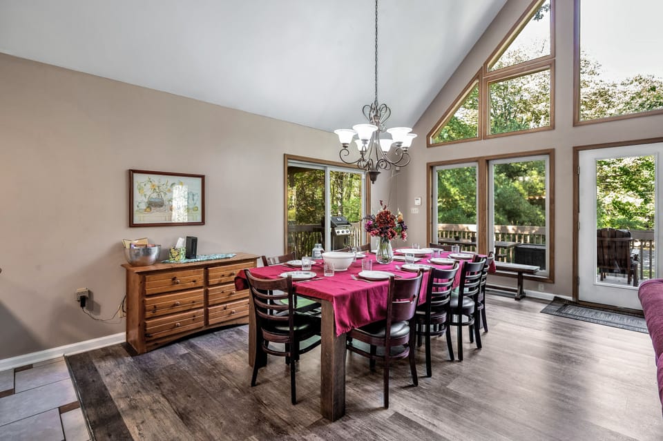 Main dining and living area 