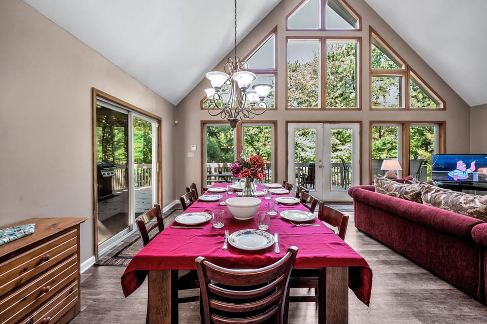 Main dining and living area 