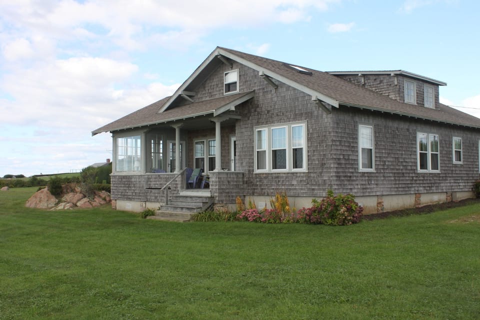 Front of the house.
