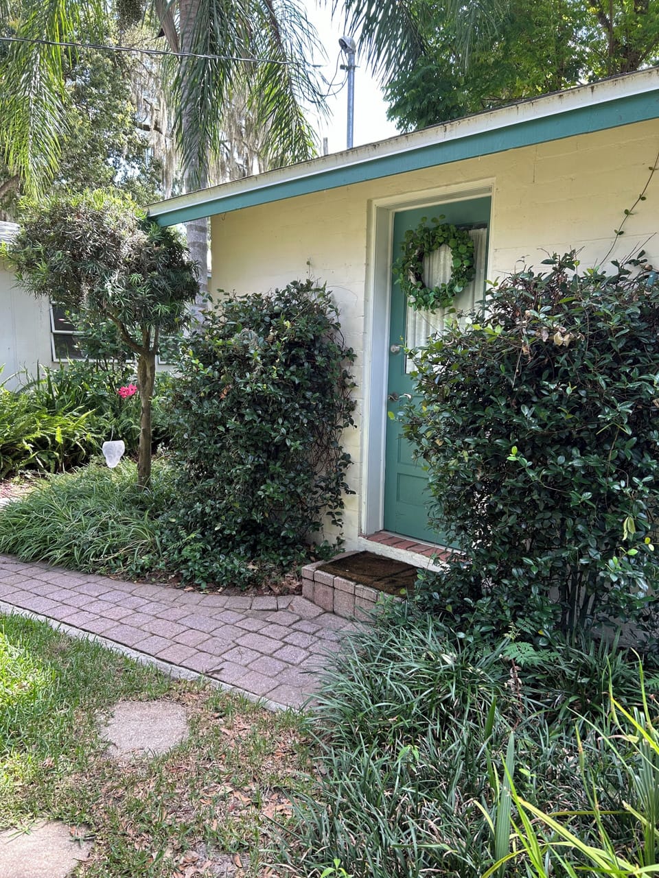 Side entrance