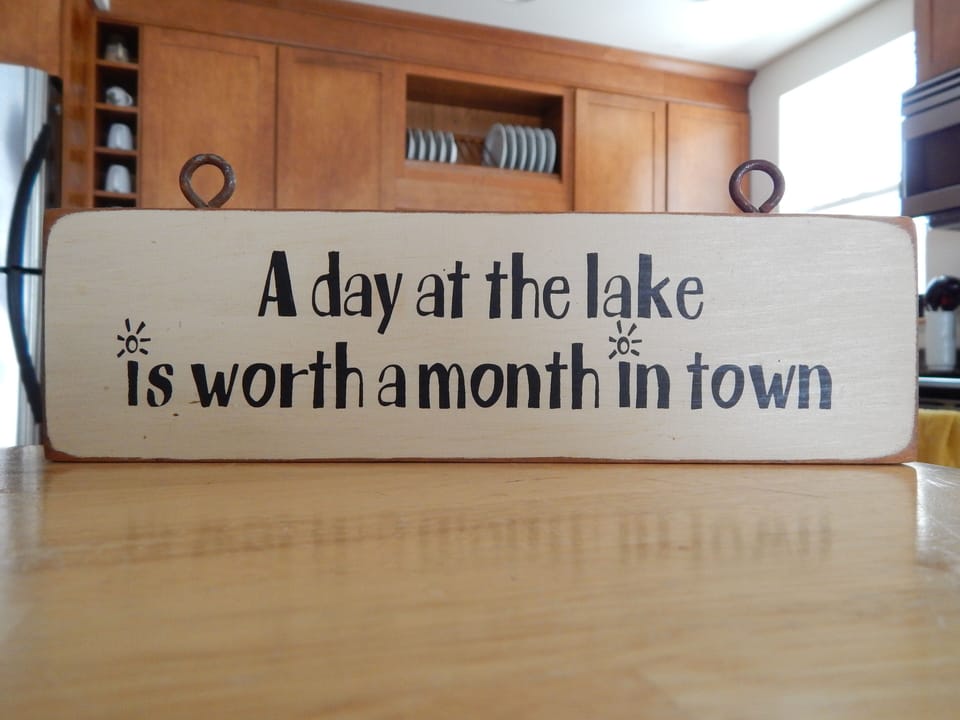 A day at the lake...