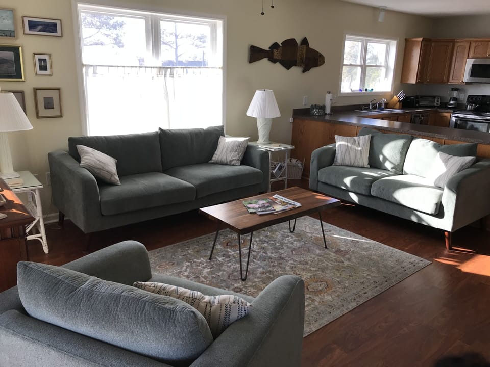 Family room from front entry.