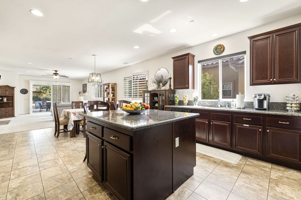 Fully equipped chef's kitchen for all your cooking needs