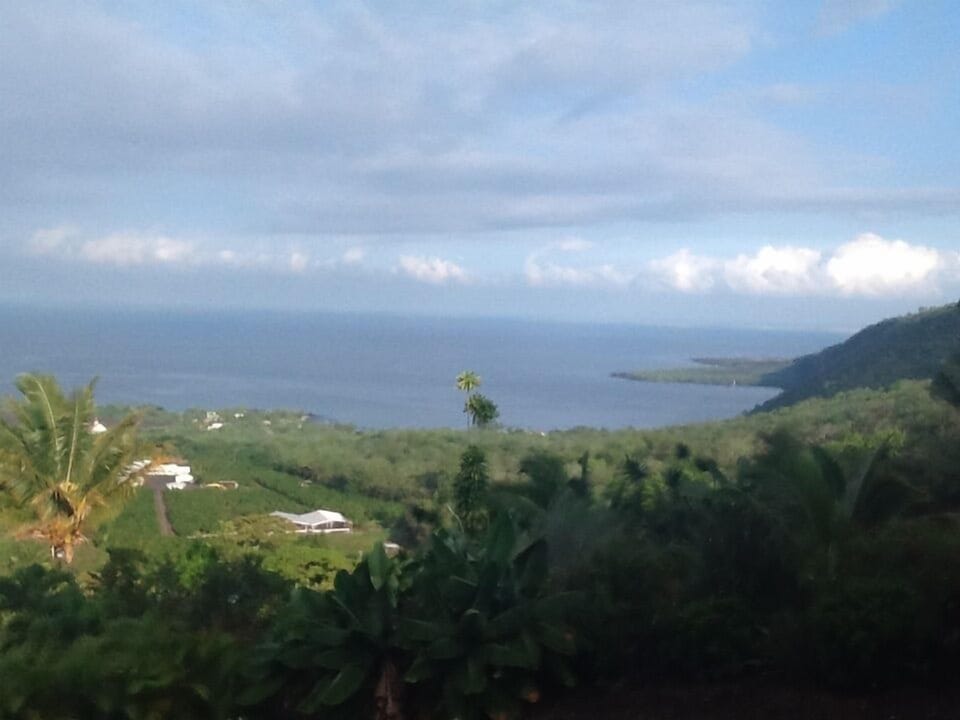 Kealakekua Bay from Main House lanai.....
