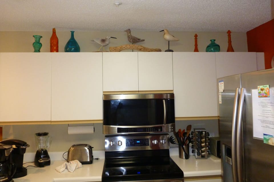 Kitchen with stainless appliances
