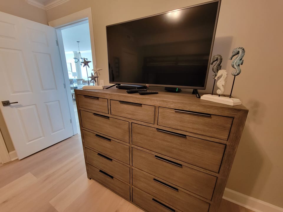 Second Bedroom with Queen Bed with Twin Bunk