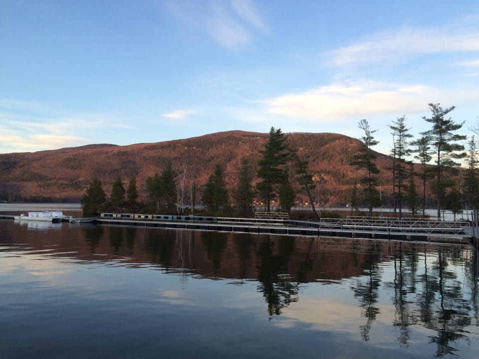 Fall "Colors" at Lake Dunmore.