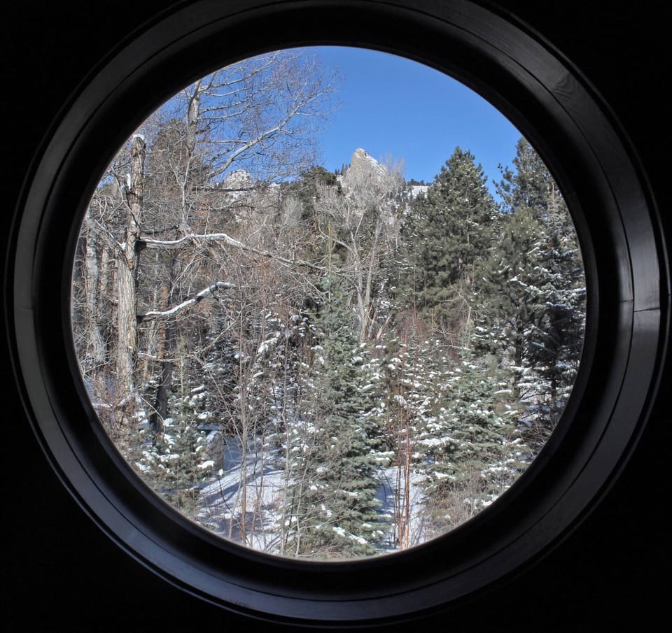 View out the upstairs bathroom window :-)