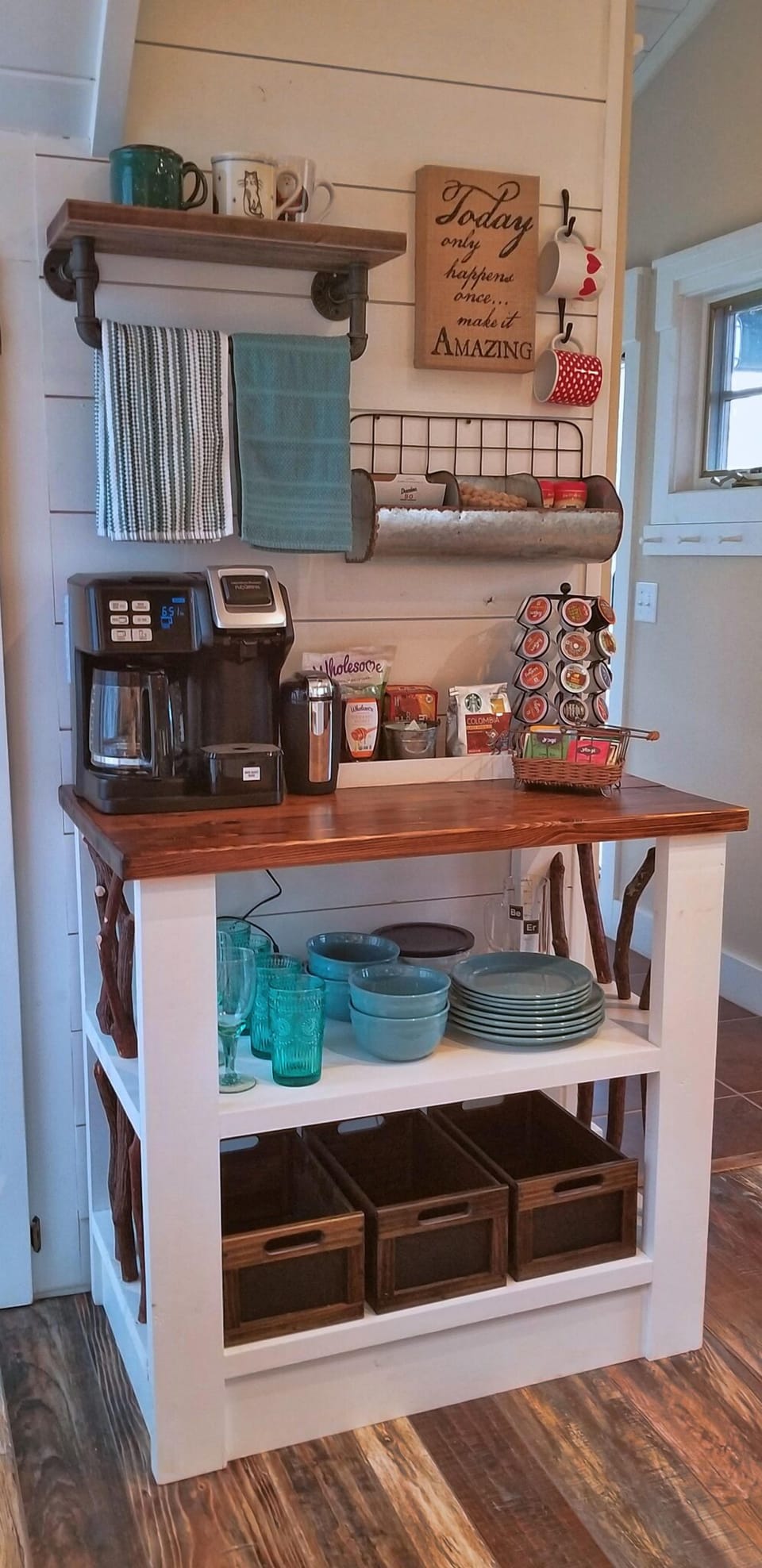 Built for the 2019 season the new coffee bar.