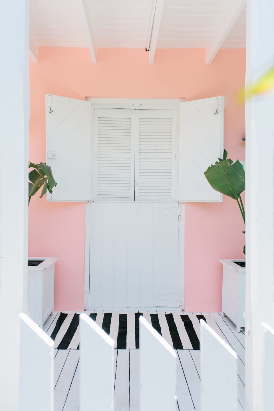 Front dutch door.
