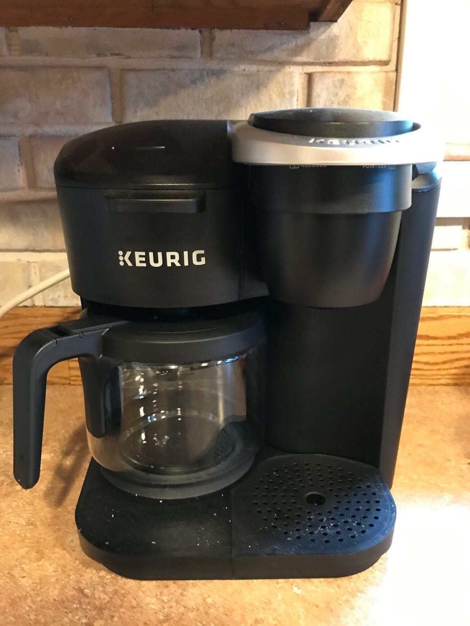 Dual Keurig carafe or K-cups