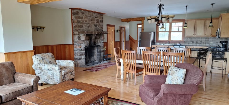Wood Burning Fireplace